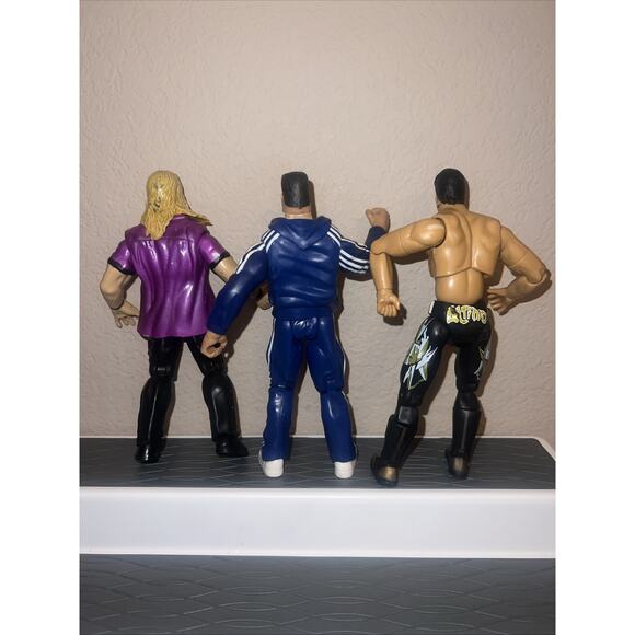 Lot of 10 VINTAGE 1999-2001 Jakks Pacific TITAN TRON LIVE Wrestling Figures WWF - Picture 3 of 9